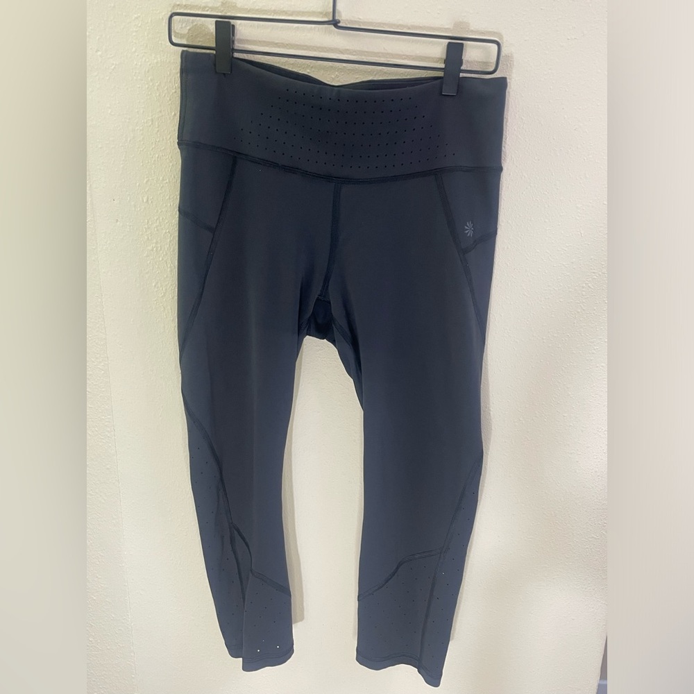 ATHLETA LEGGINGS Womens ACCENT HOLES